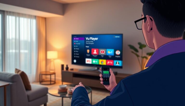 How to install vu player on samsung smart tv