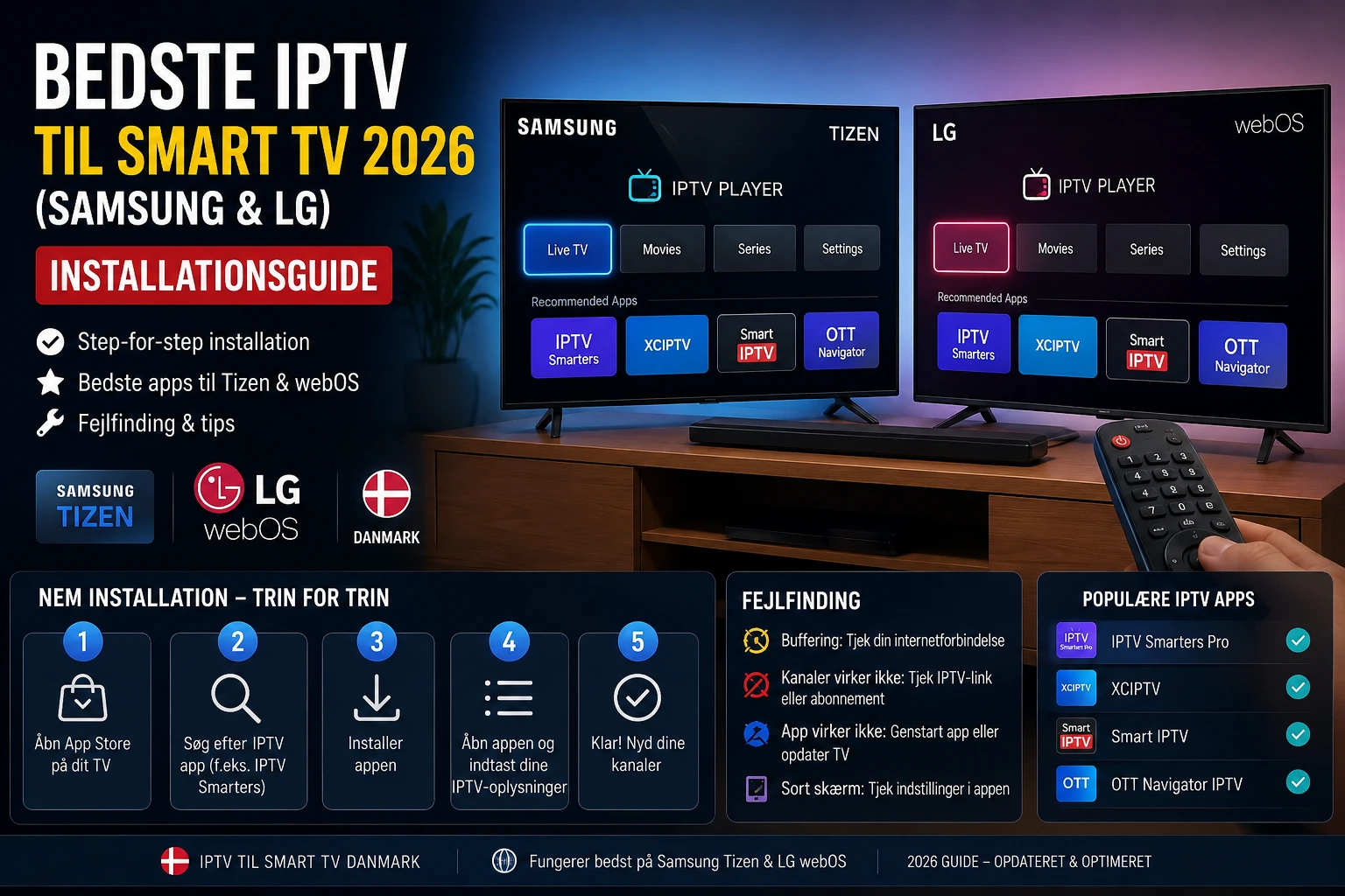 IPTV Smart TV Danmark